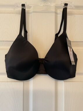 Bali Black Smooth T-Shirt Bra with Light Padding